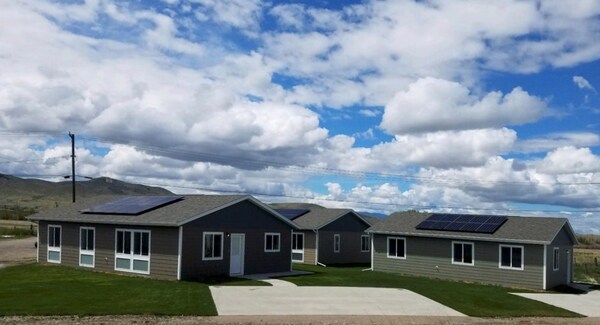 Image showing completed homes as listed for sale